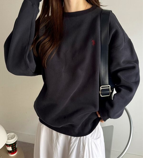 GeeRA（ジーラ）の「【U.S. POLO ASSN.】表ピーチ裏起毛スウェット（トレーナー・スウェット）」｜詳細画像