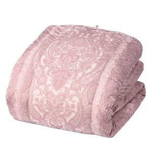 「洗えるホワイトダックダウン羽毛肌布団（掛布団）」｜ピンク