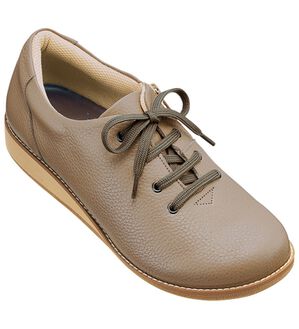 ルフラン（ルフラン）の「メディフィット５Ｅレザースニーカー（スニーカー）」｜モカブラウン