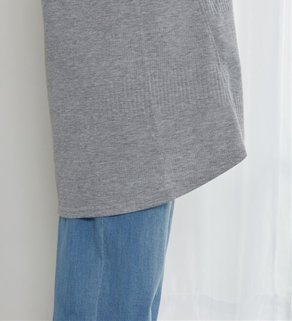 BELLUNA（ベルーナ）の「後ろボタンボーダージャカードワンピース（その他ワンピース）」｜詳細画像