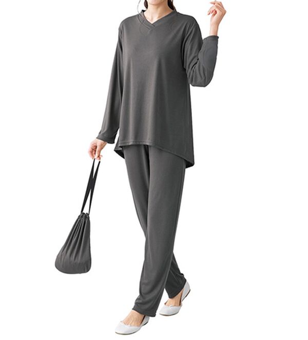 LAVIENNE（ラヴィエンヌ）の「旅行におすすめ！トラベルパジャマ（パジャマ・ルームウェア）」｜詳細画像