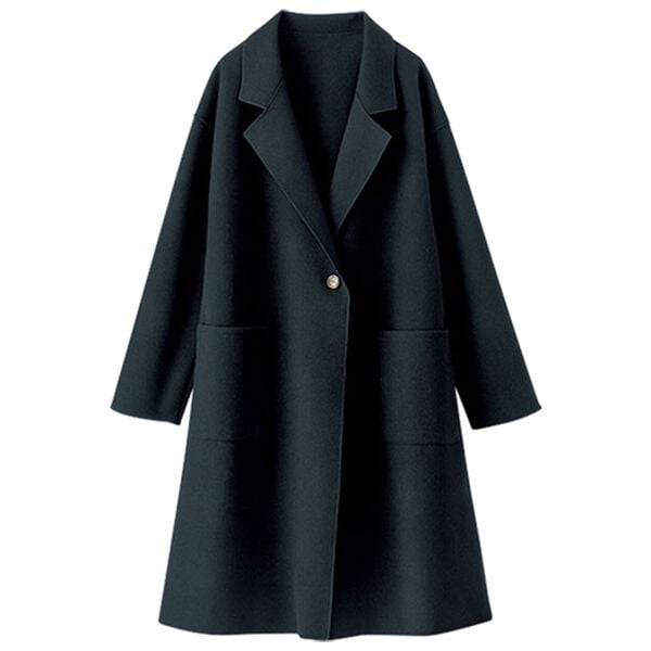 BELLUNA（ベルーナ）の「ウール調バックベルトデザインロングコート（ロングコート）」｜詳細画像