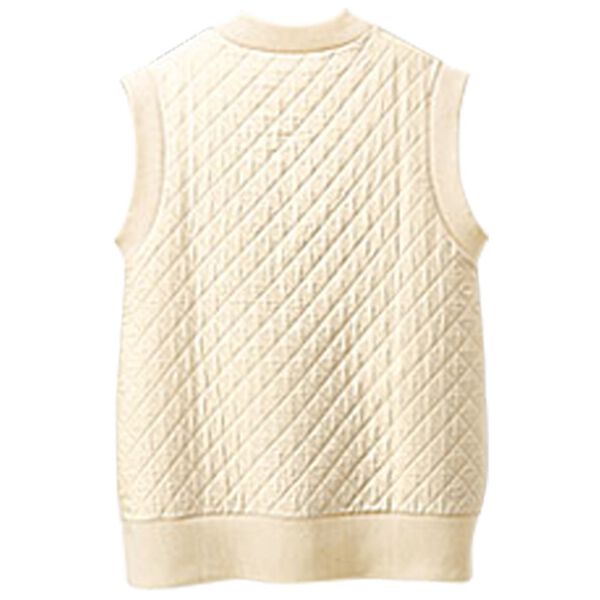 BELLUNA（ベルーナ）の「キルティング素材Ｖネックデザインベスト（ベスト）」｜詳細画像