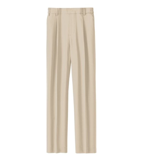 BELLUNA（ベルーナ）の「【選べる2丈】メランジストレッチ素材テーパードパンツ（テーパードパンツ）」｜詳細画像