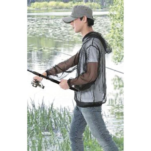 「顔まですっぽり虫よけパーカー（ガーデニング・園芸用品）」｜詳細画像