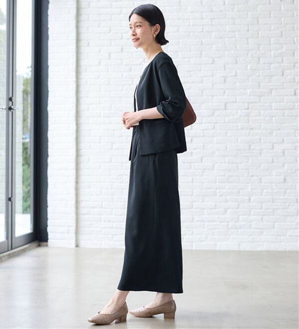 Viola e Viola（ヴィオラ エ ヴィオラ）の「洗える！多機能２点セットアップ＜Ｍ～５Ｌ＞（パンツスーツ）」｜詳細画像