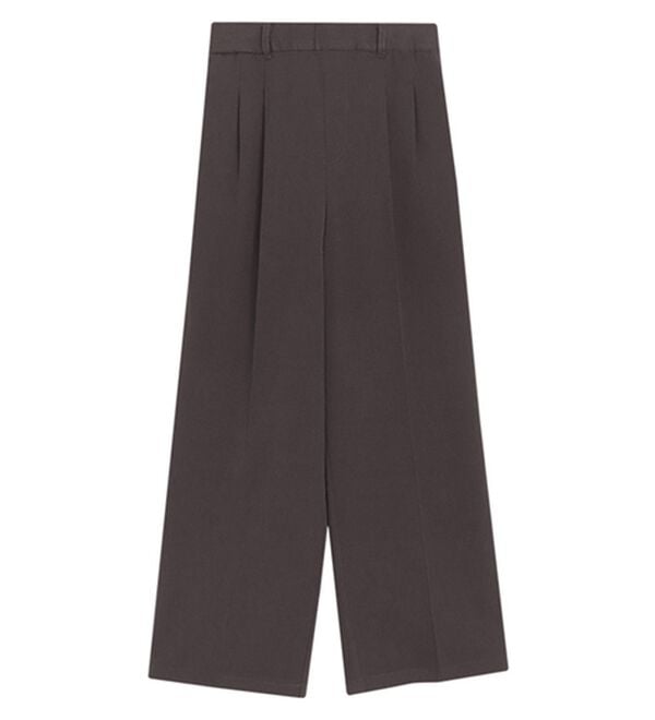 Pierrot（ピエロ）の「裏微起毛タックパンツ（フルレングスパンツ）」｜詳細画像