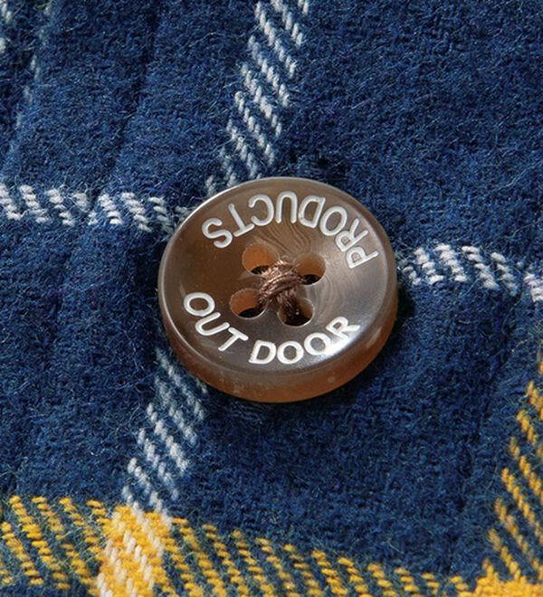 「＜アウトドアプロダクツ＞ふんわり起毛柔らかチェックネルシャツ（メンズシャツ）」｜詳細画像