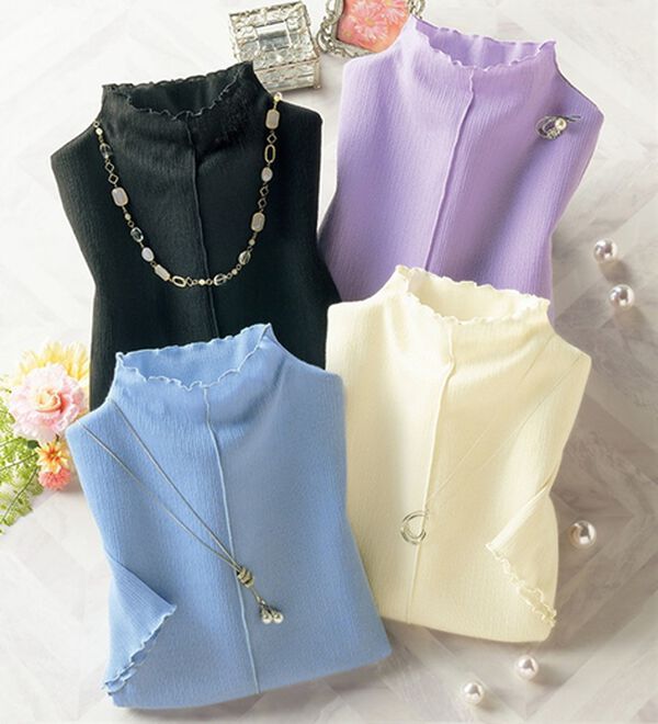 ルフラン（ルフラン）の「【４色組】メロウ使いプルオーバー（カットソー）」｜4色組