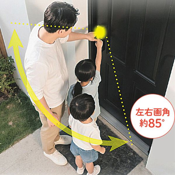 「カメラ付きコードレステレビドアホン（その他生活家電）」｜詳細画像