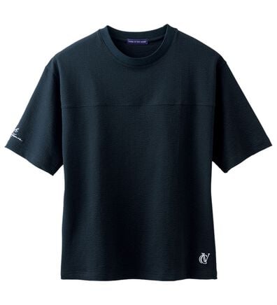 「＜コムルヴァン・オム＞ゆったりサッカー素材Ｔシャツ（メンズＴシャツ）」