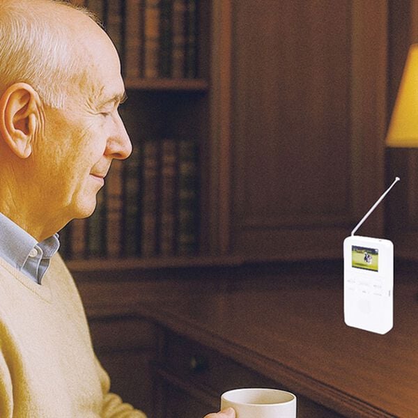 「乾電池式　ポケットＴＶラジオ（テレビ・オーディオ・カメラ機器）」｜詳細画像