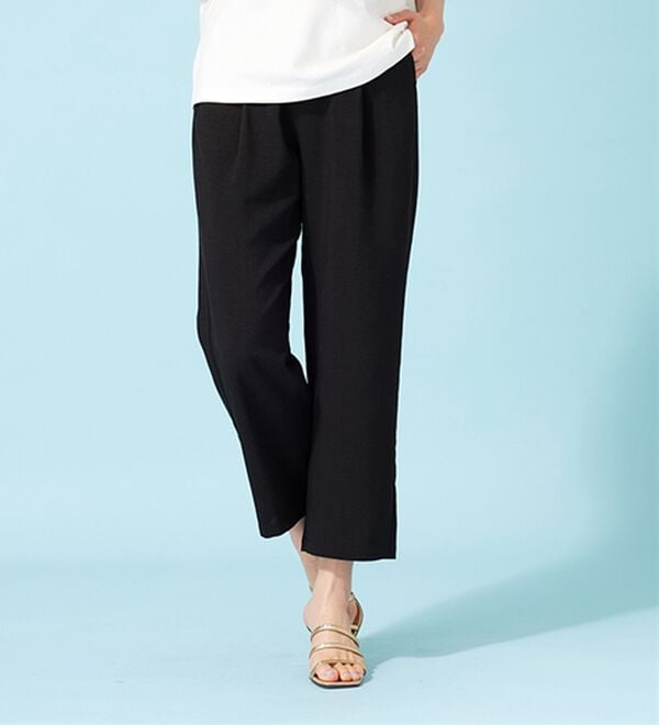 BELLUNA（ベルーナ）の「サラリ麻調素材ビスチェセットアップ（セットアップ）」｜詳細画像