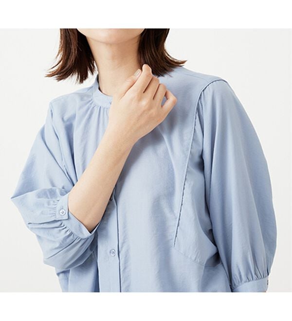 BELLUNA（ベルーナ）の「袖切替ドルマンデザインブラウス（ブラウス）」｜詳細画像