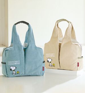 BELLUNA（ベルーナ）の「＜スヌーピー＞多収納トート（トートバッグ）」｜詳細画像