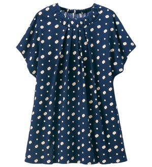 ルフラン（ルフラン）の「涼しくてブラウス見え！プルオーバー（カットソー）」｜フレンチ袖 ネイビー系