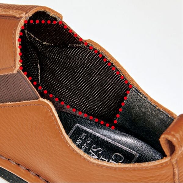 BELLUNA（ベルーナ）の「イタリアンレザーサイドゴア日本製シューズ（スリッポン）」｜詳細画像