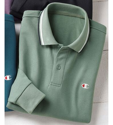 「＜チャンピオン＞鹿の子デザインポロシャツ（メンズポロシャツ）」