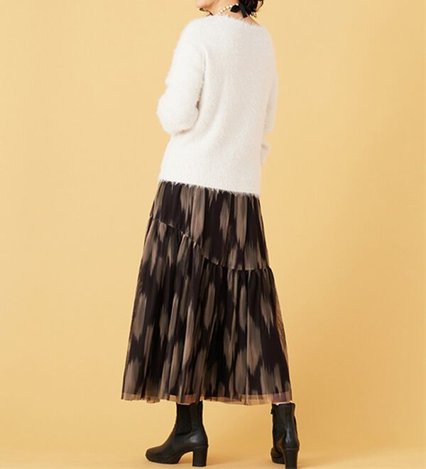 BELLUNA（ベルーナ）の「ふわふわシャギープルオーバー（ニット・セーター）」｜詳細画像