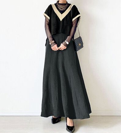 BELLUNA（ベルーナ）の「【低身長さん向け】重ねて可愛い配色ニットベスト（ベスト）」