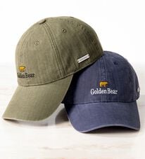 「＜ゴールデンベア＞上質素材のヘリンボーンキャップ（メンズ帽子）」