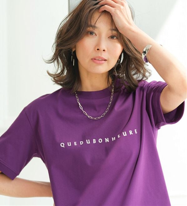 BELLUNA（ベルーナ）の「ヒンヤリ！綿１００％大人顔サマ見えＴシャツ（Tシャツ）」｜詳細画像