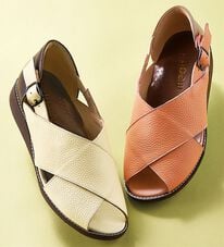 ルフラン（ルフラン）の「メディフィット５Ｅ　クロスベルトサンダル（サンダル・ミュール）」