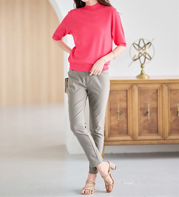 RANAN（ラナン）の「【4つの機能付】美脚アンクルパンツ（フルレングスパンツ）」｜詳細画像