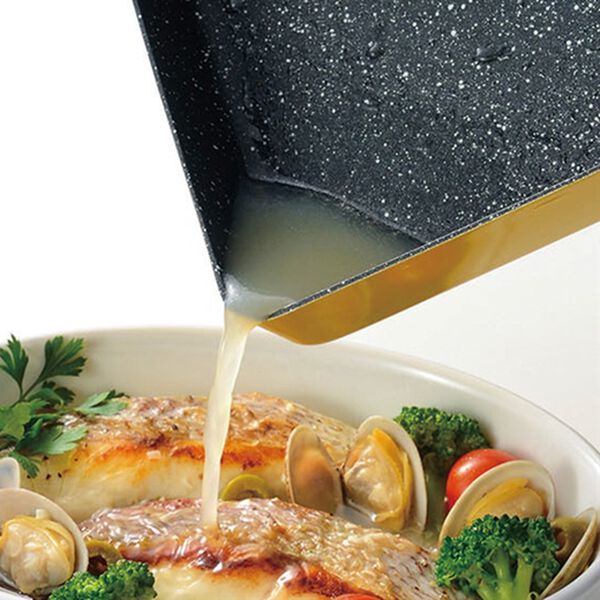 「４ＷＡＹスクエアフライパン　ガラス蓋付（調理器具）」｜詳細画像