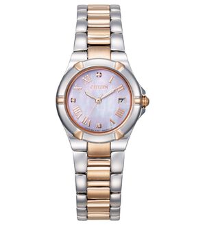 「エコ・ドライブ　ダイヤモンドウオッチ（腕時計）」｜シルバー&times;ゴールド色