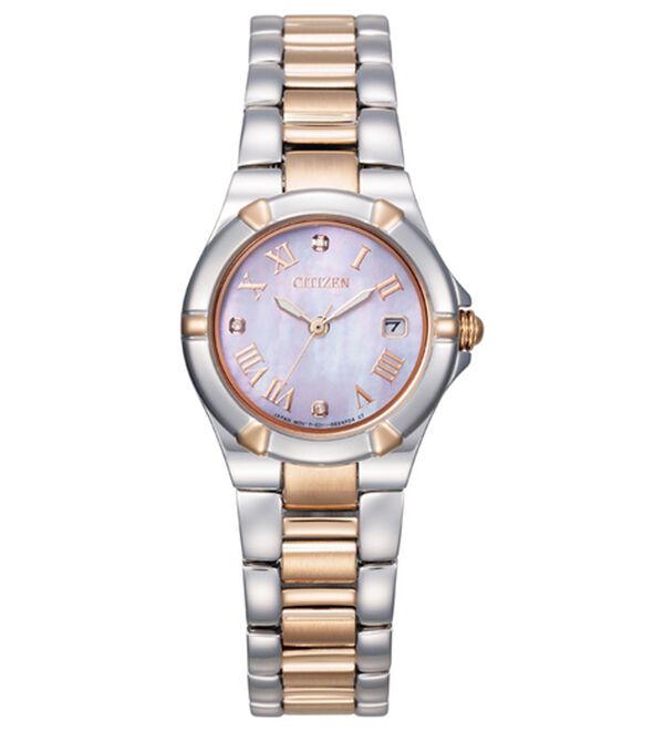 「エコ・ドライブ　ダイヤモンドウオッチ（腕時計）」｜シルバー&times;ゴールド色