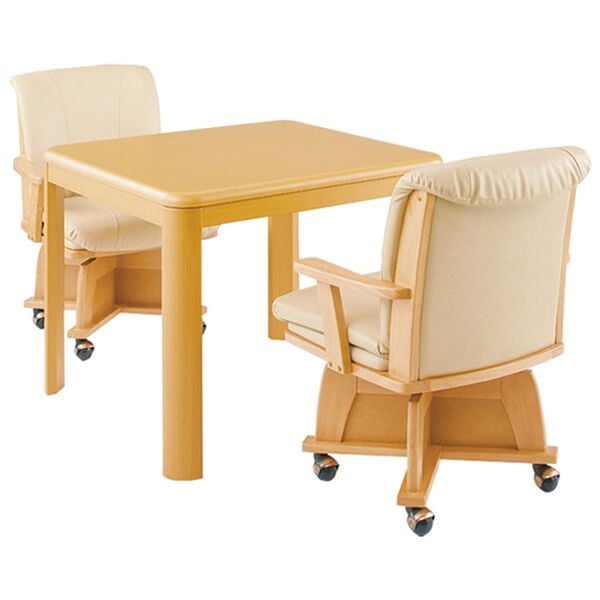 「ダイニングこたつテーブル・チェア（こたつテーブル）」｜詳細画像