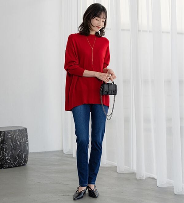 BELLUNA（ベルーナ）の「美ストレッチ素材レギンスパンツ【Ｐｒｉｍａ　Ｆｉｔ　Ｐａｎｔｓ】（スパッツ・レギンス）」｜詳細画像