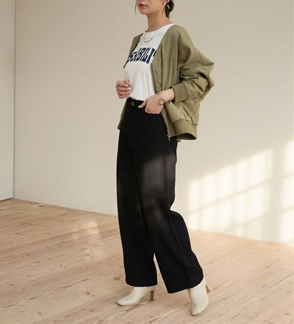 A HAPPY MARILYN（アハッピーマリリン）の「【Ｍ～７Ｌ】＜新色追加＞美脚＆美尻が叶う！優勝ワイドパンツ（ワイドパンツ・ガウチョ）」｜詳細画像