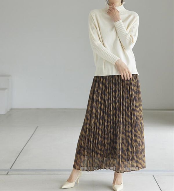 RANAN（ラナン）の「プリーツロングスカート（ロングスカート）」｜詳細画像