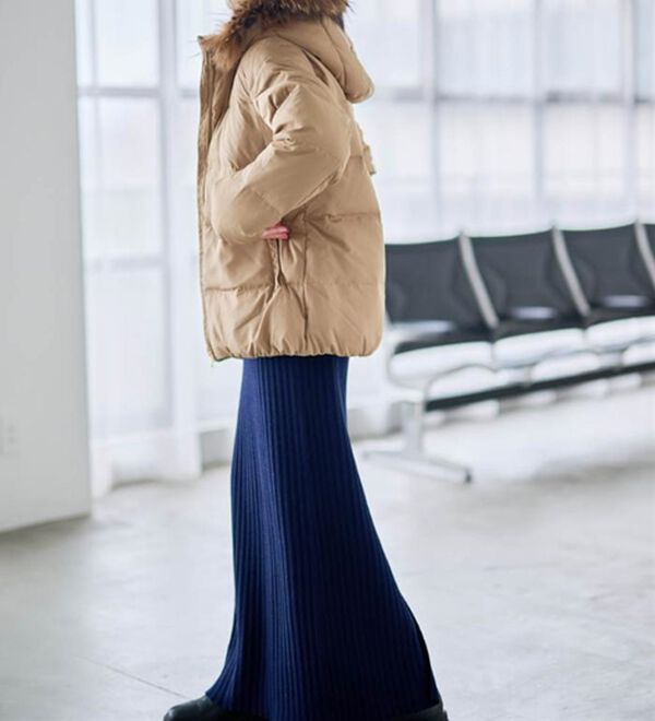 RANAN（ラナン）の「リアルファー付ダウンショートコート（ショートコート）」｜詳細画像