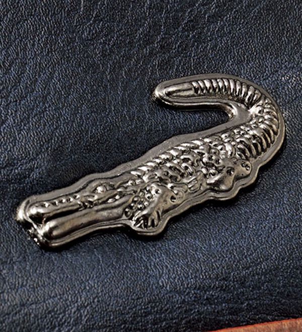 「＜クロコダイル＞大人のビンテージ調ショルダー（メンズショルダーバッグ）」｜詳細画像