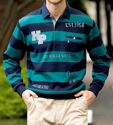 「＜ハッシュパピー＞まるで毛布のような裏シャギートレーナー（メンズトレーナー）」