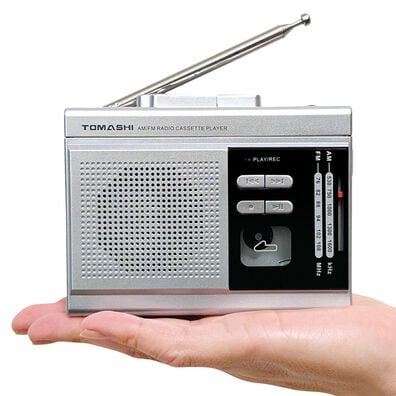 「ＳＤにも録音できるミニラジカセ（ＳＤカード付）（テレビ・オーディオ・カメラ機器）」