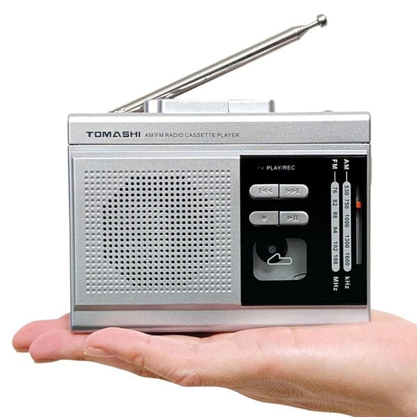 「ＳＤにも録音できるミニラジカセ（ＳＤカード付）（テレビ・オーディオ・カメラ機器）」｜詳細画像