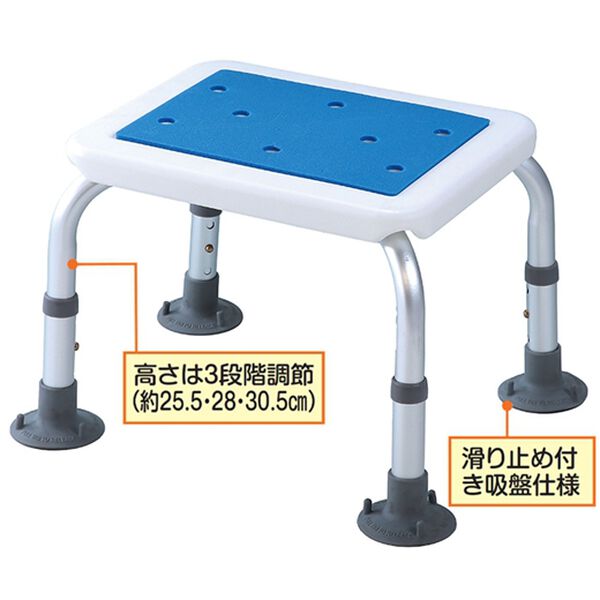 「アルミ製シャワーステップ（バス用品）」｜詳細画像