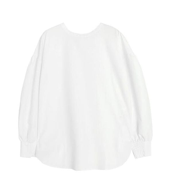 Pierrot（ピエロ）の「２ｗａｙパールボタンブラウス（ブラウス）」｜詳細画像