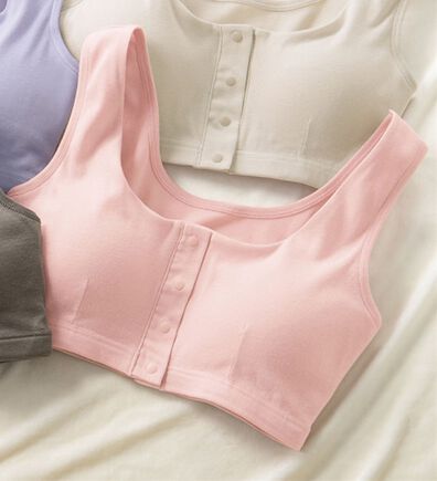 LAVIENNE（ラヴィエンヌ）の「素肌よろこぶオーガニックコットン前開きブラ（ブラジャー）」