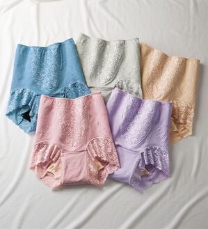 「【５色組】新・骨盤底筋サポート安心ショーツ（安心ショーツ）」｜5色組