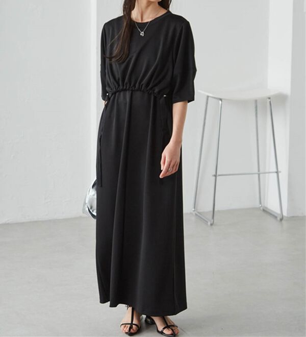 RANAN（ラナン）の「ギャザーレイヤードワンピース（その他ワンピース）」｜詳細画像