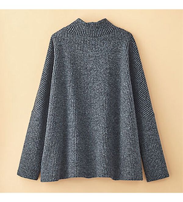 BELLUNA（ベルーナ）の「ジャケット風プリントドルマンプルオーバー（カットソー）」｜詳細画像