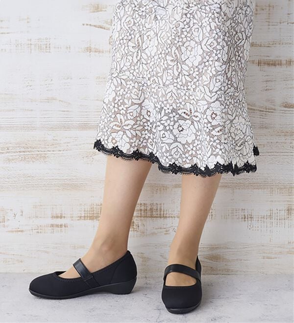 ルフラン（ルフラン）の「はっ水４Ｅストレッチパンプス（パンプス）」｜詳細画像