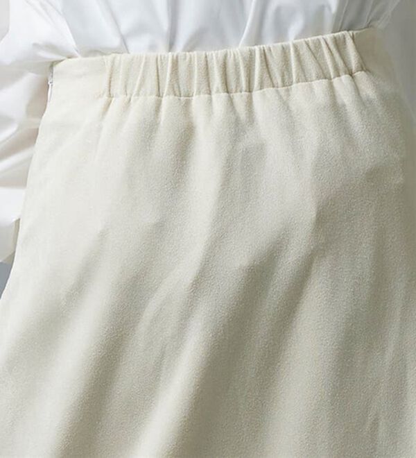 Pierrot（ピエロ）の「【Pierrot限定サイズ】フェイクスエードナロースカート（ロングスカート）」｜詳細画像