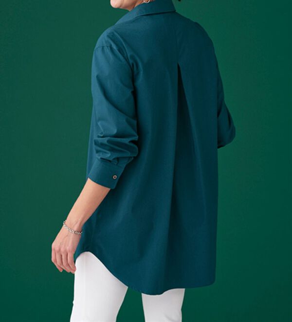 BELLUNA（ベルーナ）の「＜ＳＯＬＯＴＥＸ（Ｒ）＞ストレッチビッグシャツ（シャツ）」｜詳細画像