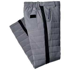 「≪ＴＶ限定★≫＜トランスコンチネンツゴルフ＞ラウンドに便利な中綿ゴルフパンツ（メンズフルレングスパンツ）」｜杢グレー